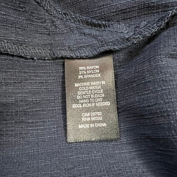 Eliane Rose High Rise Pull On Capri Pants Size 22W NEW Preppy Minimalist Casual - Picture 7 of 10